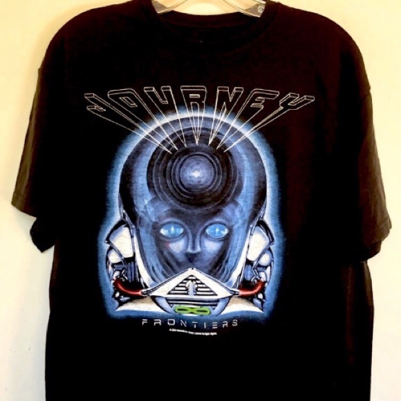 Journey Frontiers World Tour 1983 Graphic Tee - Picture 2 of 3